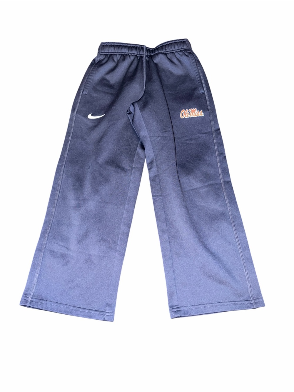 Nike Kids Navy Ole Miss Sweatpants with Embroidered Logo